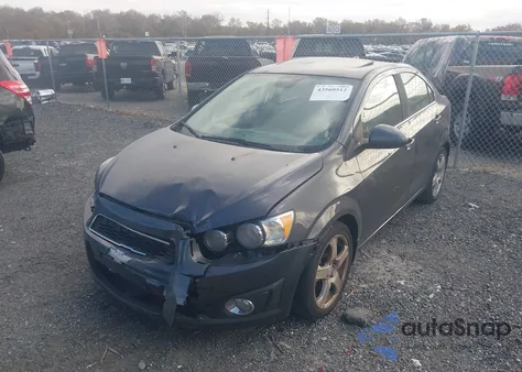 2012 Chevrolet Sonic Ltz из США, поврежденный, VIN 1G1JE5SH0C4227653